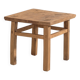 Antique square coffee table (c.1900) #6