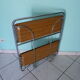 Dessert, extra furniture, folding, on wheels, formica, chrome metal, 60s