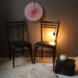 Pairs of Scandinavian style chairs