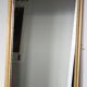 Rectangular golden mirror