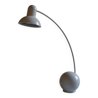Vintage 80s 1980s white postmodernist table lamp