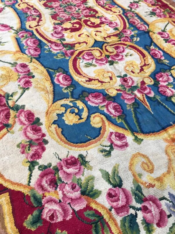 Old carpet soap spain handmade 275 x 555 cm