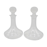 Pair of carafes decanter