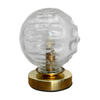 Vintage glass globe lamp