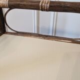 Rattan shelf