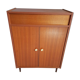 Vintage Shoe cabinet with storage locker on top
