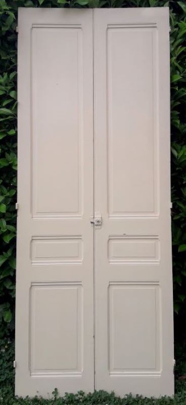 Pair of doors of antique closet