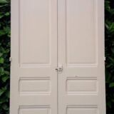 Paire de portes de placard anciennes