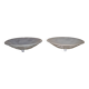 Pair of cups signed p d'avesn opalescent glass france 1930s