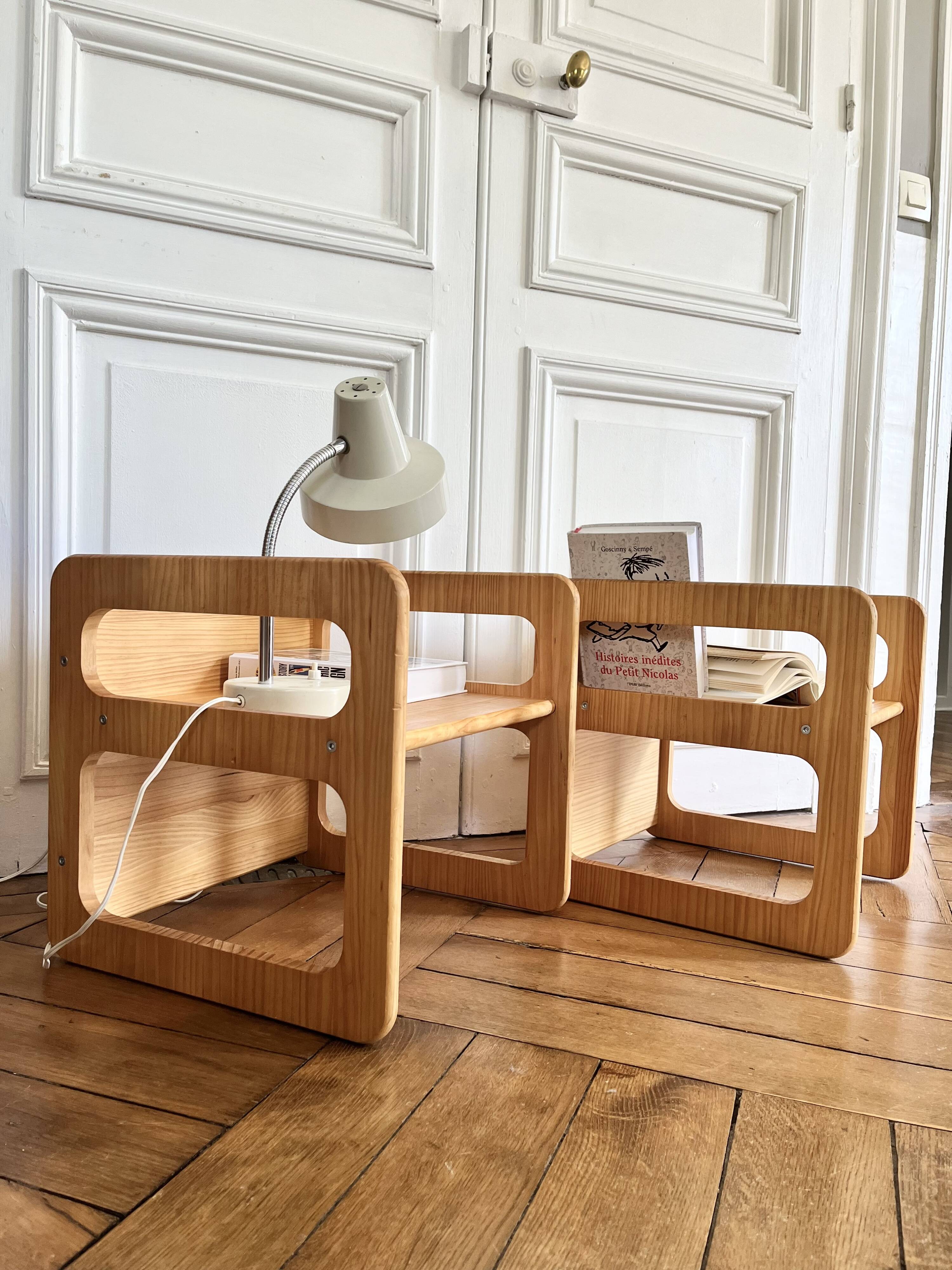 Pair of end tables, coffee tables or bedside tables