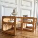 Paire de bouts de canapé tables basses ou chevets