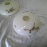 2 Art Deco lampshades