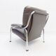 Fauteuil en cuir Kangourou De Sede par Hans Eichenberger