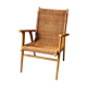 Se of Vintage rattan armchair