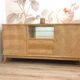 1960s sideboard with beautiful chevron marquetry