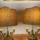 Pair of desk lamps
