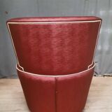 Vintage red armchair