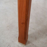 Vintage teak and beech coffee table, Danish design.