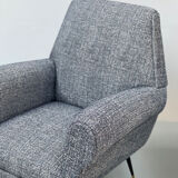 Pair of armchairs by Gigi Radice for Minotti