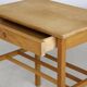 Scandinavian wooden bedside table