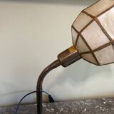 Mother-of-pearl tulip lamp