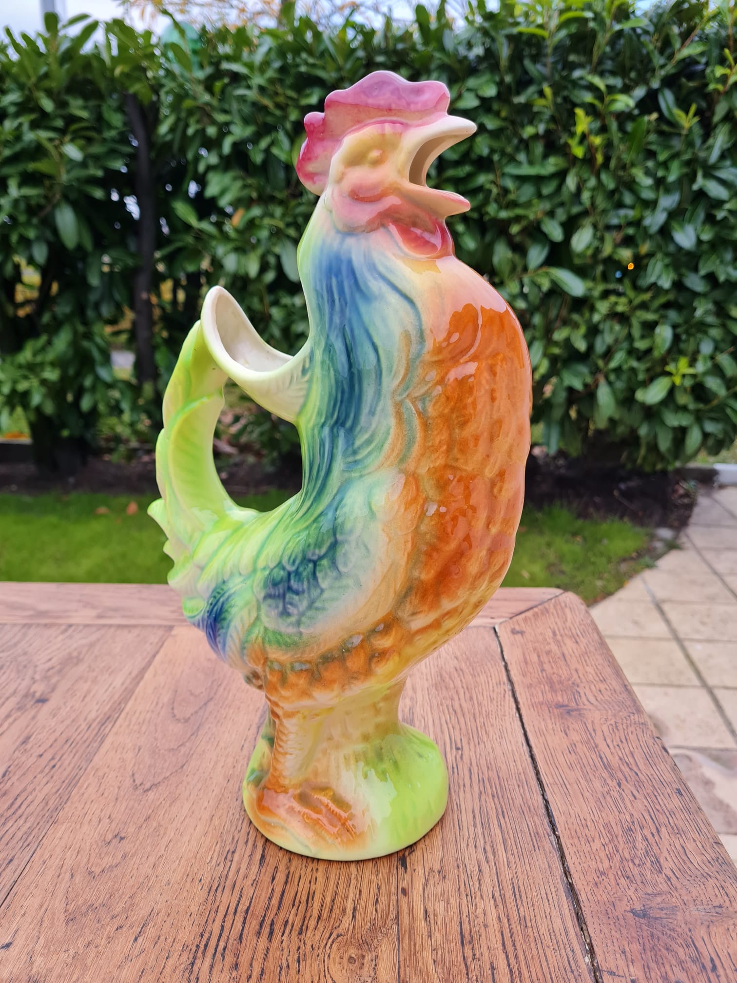 Zoomorphic pitcher rooster Saint-Clément