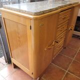 Vintage 1960s oak sideboard