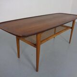 Teak & Oak Coffee Table by Børge Mogensen for Fredericia Stolefabrik, 1950s