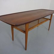 Teak & Oak Coffee Table by Børge Mogensen for Fredericia Stolefabrik, 1950s