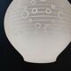 70s bubble glass pendant light