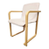 Fauteuil par Branko Uršič en bois cintré