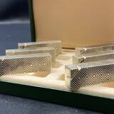 Complete set of 6 vintage metal menu holders 1960-1970