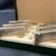 Complete set of 6 vintage metal menu holders 1960-1970