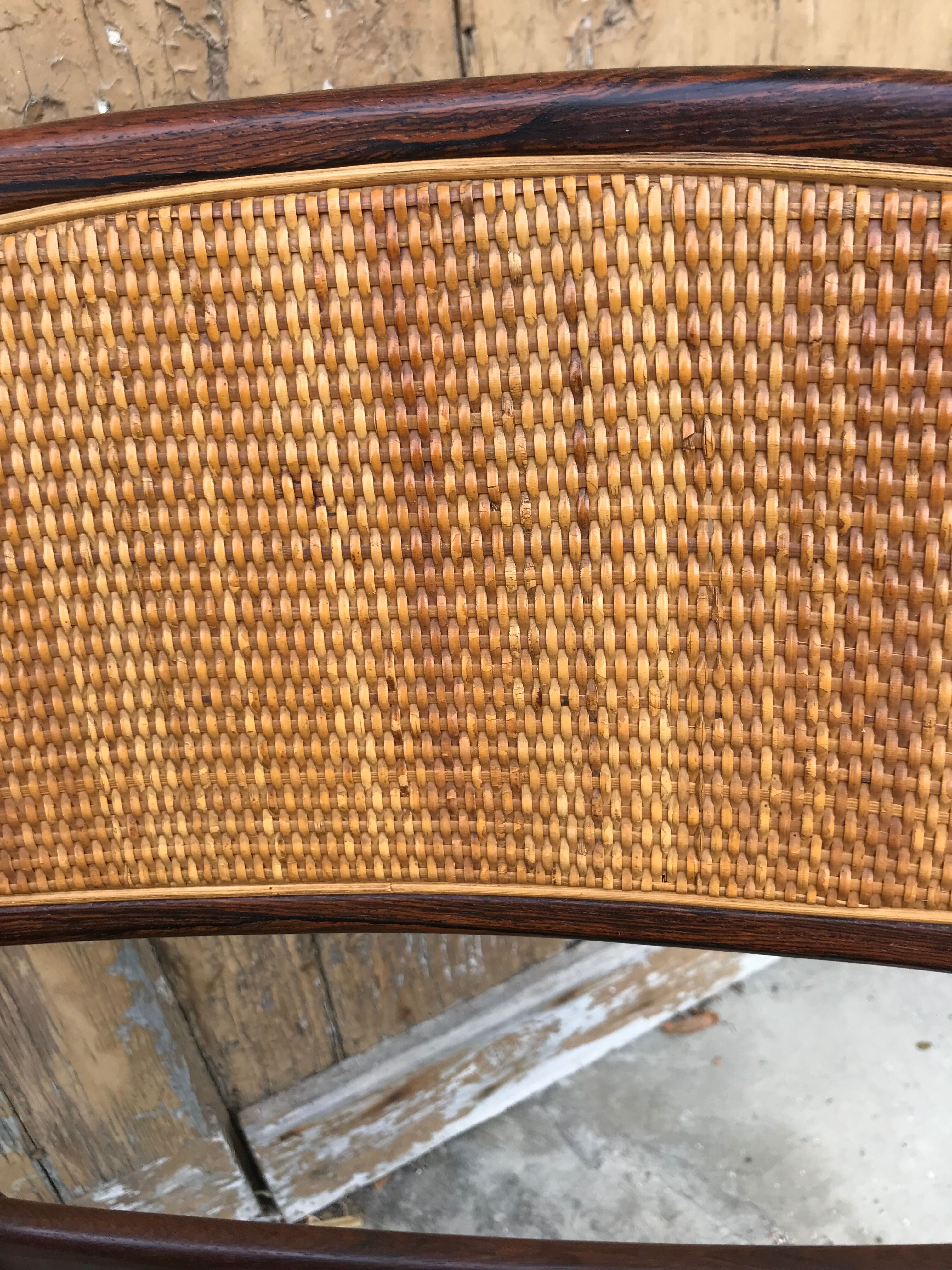 Scandinavian armchair signed