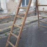 Large double wood ladder