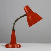 Gemi Model 600/5 Table or Desk Lamp – Swedish Modernism in Burnt Orange
