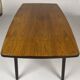 Table scandinave en palissandre par Henning Kjaernulf pour Bruno Hansen