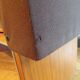 Mini enfilade teck et tissu, 2 tiroirs