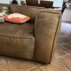 leather sofa