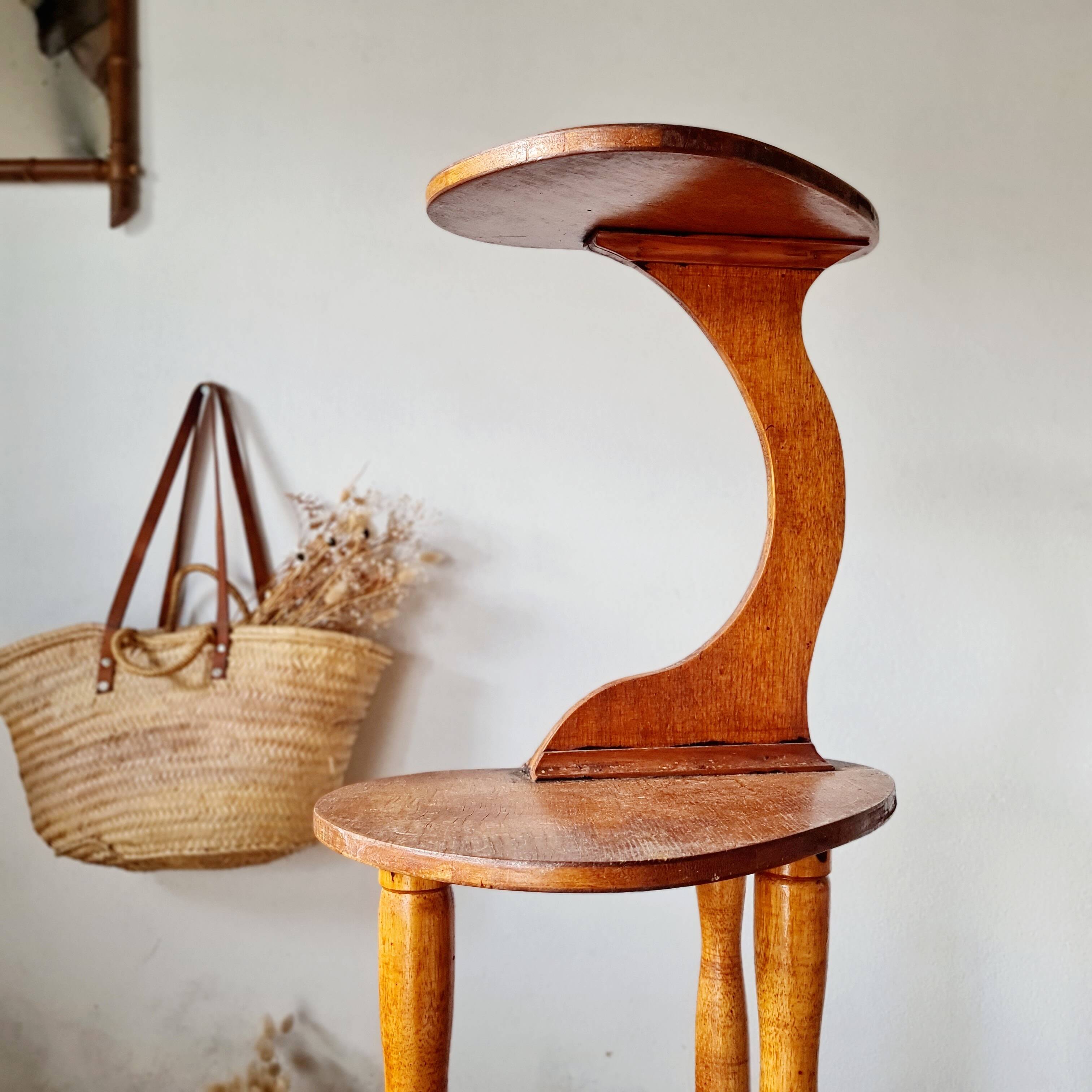 Sellette en bois - porte-plantes