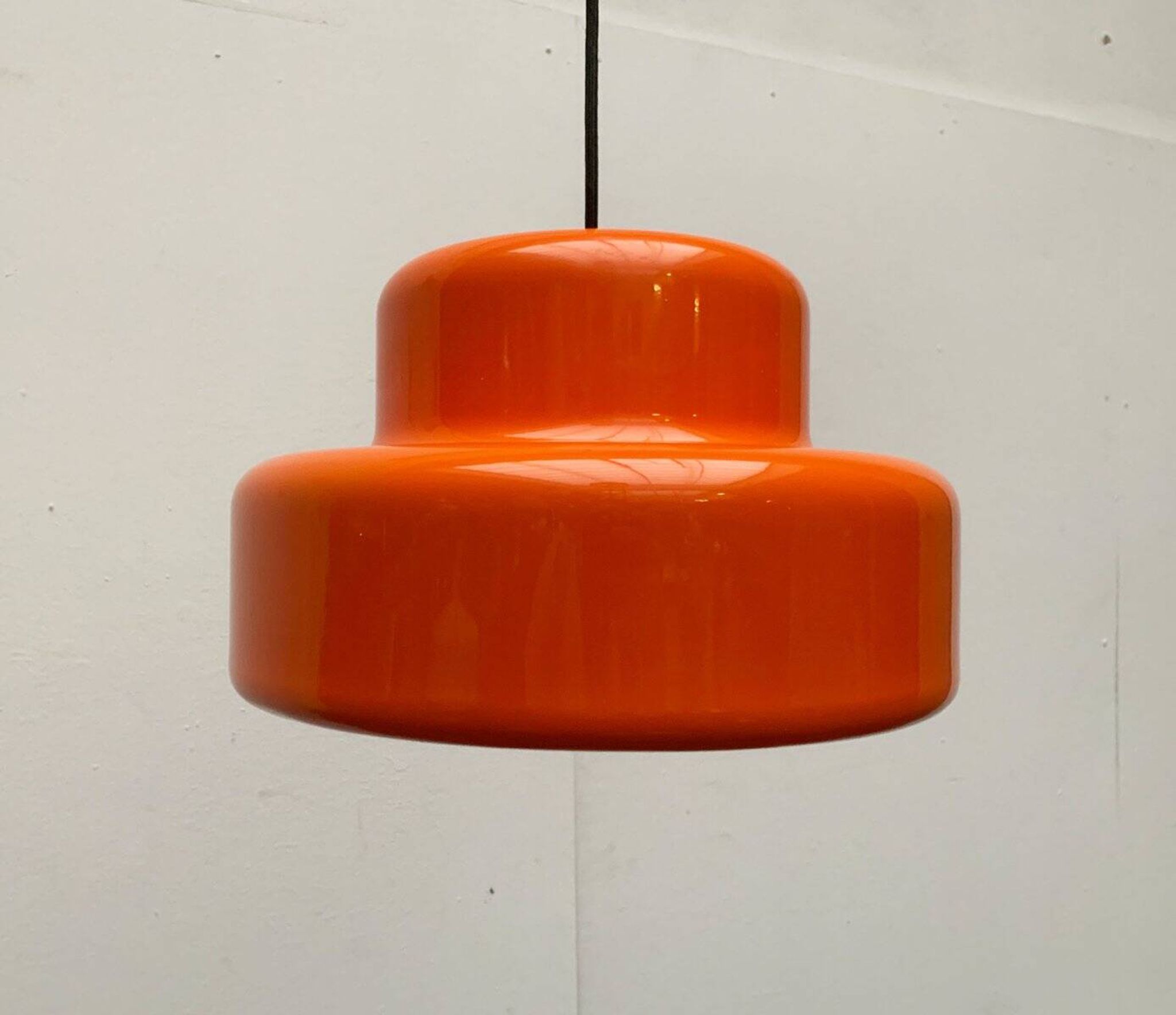 Suspension poker danoise mid-century par Jo Hammerborg pour Fog & Mørup