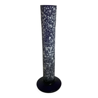 Large cobalt blue Scavo soliflore vase