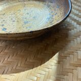 Dish in pyrity sandstone signed Tournay