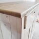 Antique Parisian sideboard in patinated wood