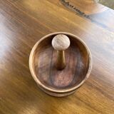 Wooden cocktail dish