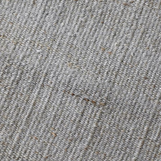 Woven jute rug 160x230 grey
