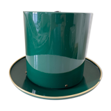 Green hat pendant lamp by Hans Agne Jakobsson for markaryd sweden