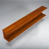 Mid-century modern teak wall shelf by Walter Wirtz for Wilhelm Renz, Germany, 1960s