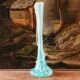 Murano blown glass vase, snake