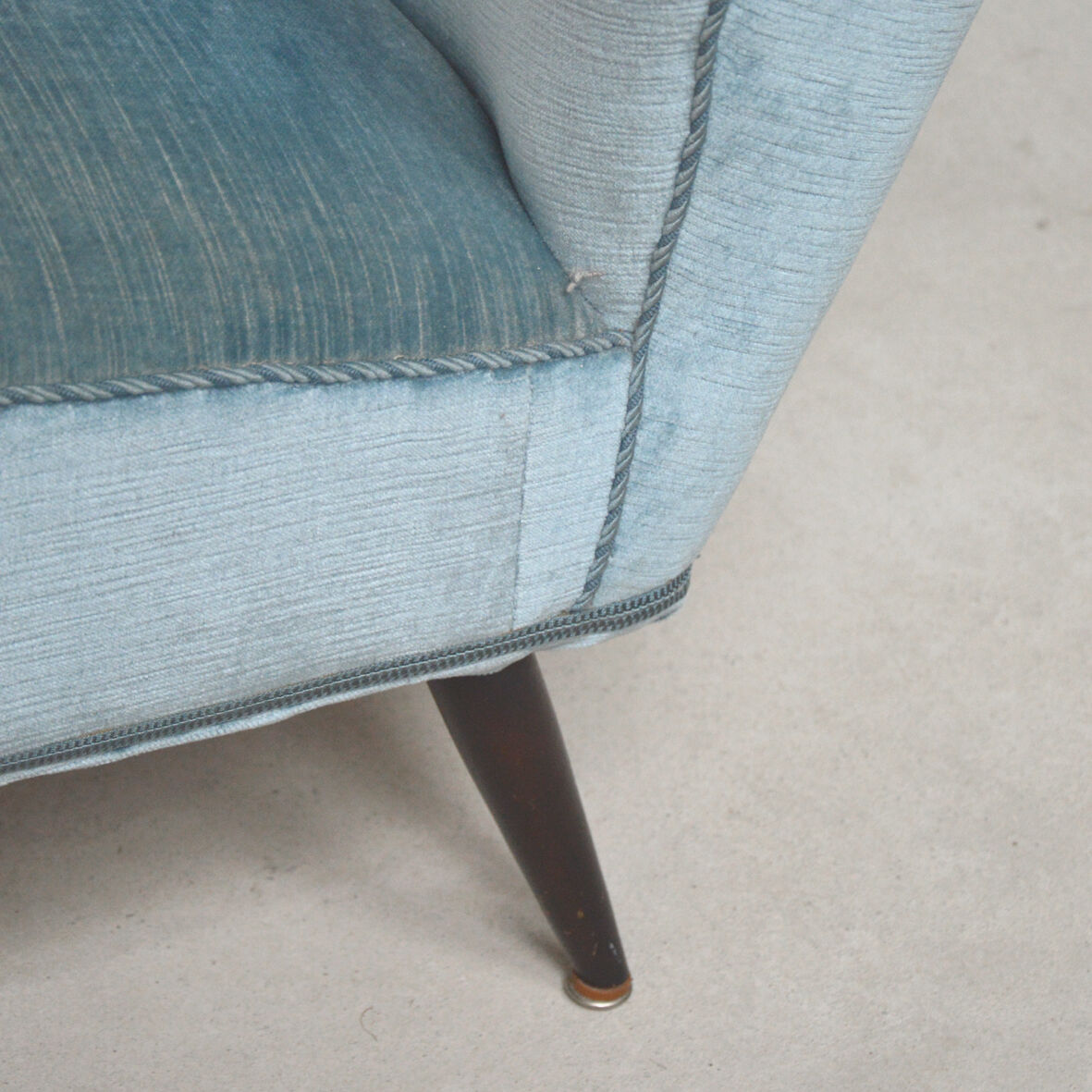 Pair of cocktail armchairs, 1960s